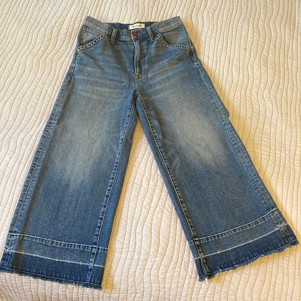 Madewell Crop Wide-leg Jeans